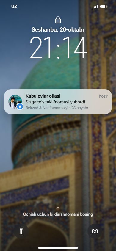 Chat taklifnoma